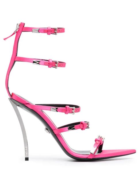 Versace Pin-Point 120mm strappy sandals - Pink - zdjęcie produktu nr 1
