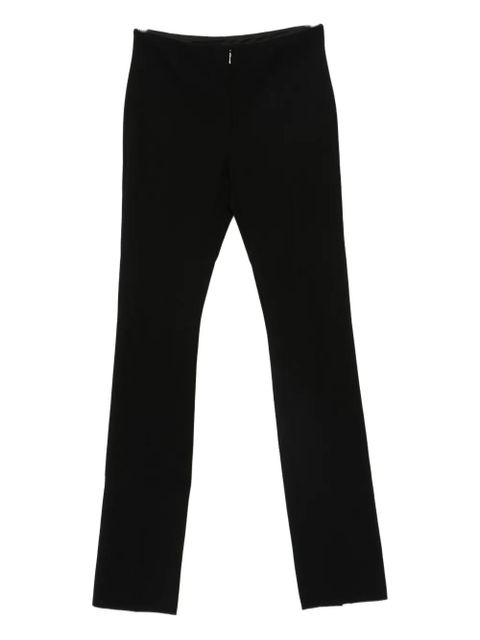 Sportmax straight-leg knitted trousers - Black