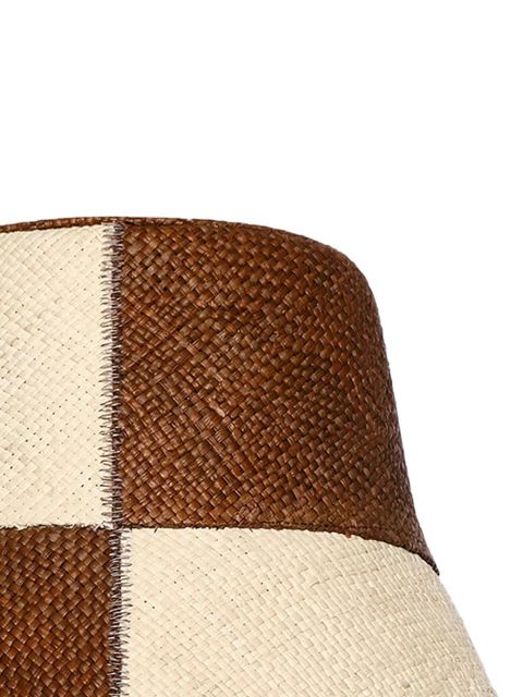 Johanna Ortiz checked bucket hat - Brown - zdjęcie produktu nr 2