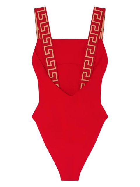 Versace Greca Border one-piece swimsuit - Red - zdjęcie produktu nr 2