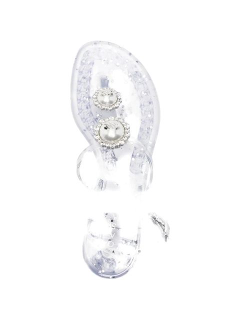Casadei embellished sandals - White