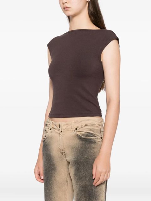 Reformation Darra top - Brown