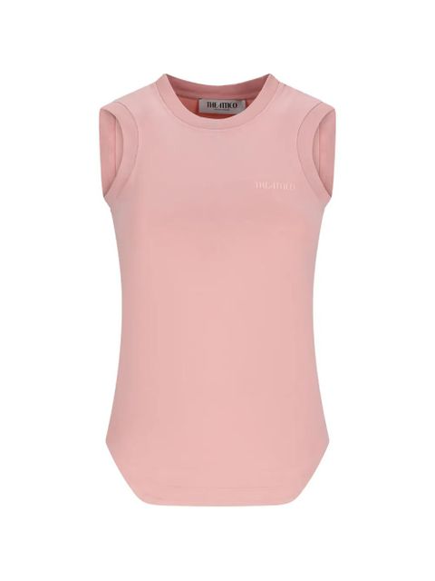 The Attico Reese jersey tank top - Pink - zdjęcie produktu nr 1
