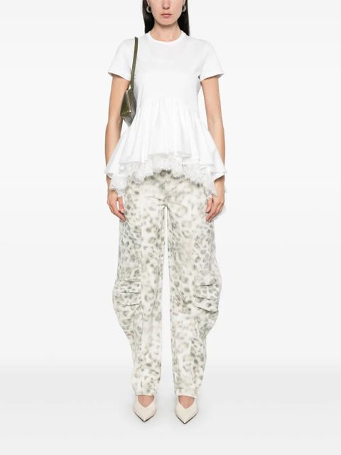 ROTATE BIRGER CHRISTENSEN printed jeans - White - zdjęcie produktu nr 2