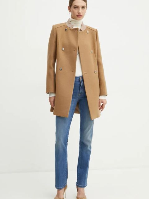 Guess sweter PIPER damski kolor beżowy lekki W4BR03 Z2NQ2