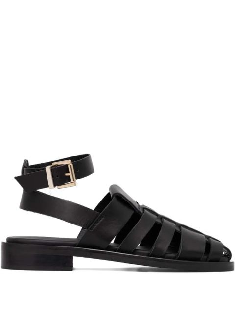 ALOHAS leather sandals - Black - zdjęcie produktu nr 1