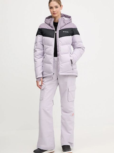 Columbia spodnie narciarskie Coreshot kolor fioletowy 2133501 - zdjęcie produktu nr 2