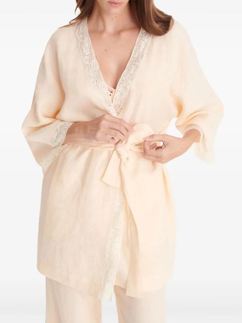 ERES Colline linen top - Pink