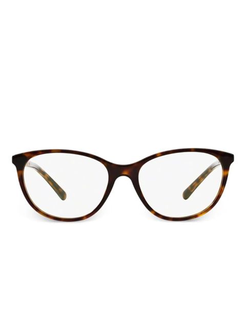 Burberry Eyewear havana oval-frame glasses - Brown - zdjęcie produktu nr 1
