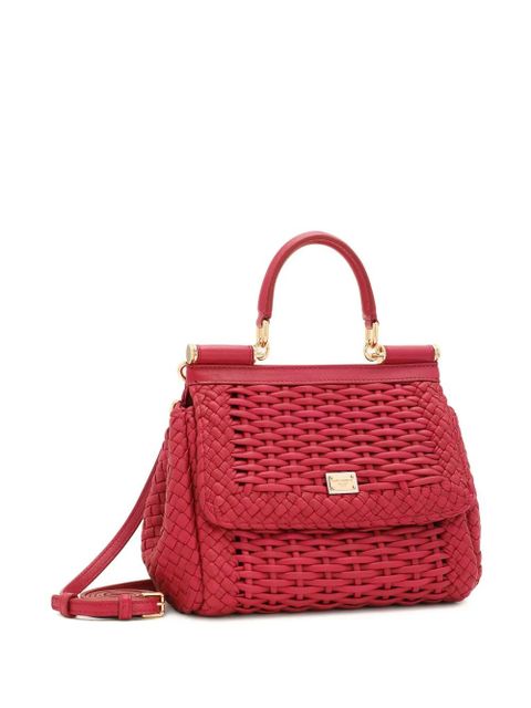 Dolce & Gabbana small Sicily handbag - Red - zdjęcie produktu nr 2