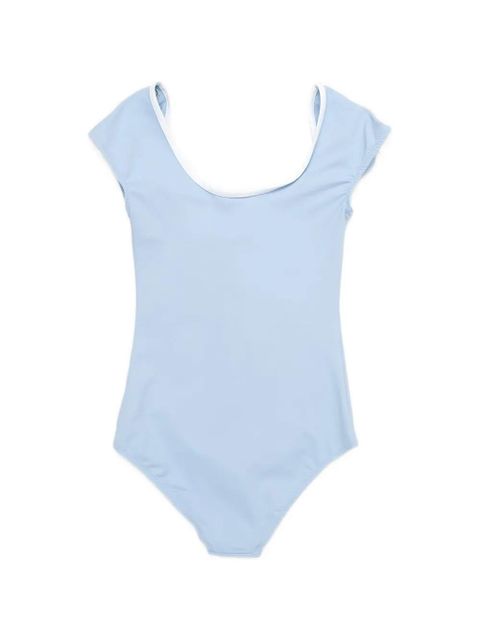 Gimaguas Ale eyelet-embellished swimsuit - Blue - zdjęcie produktu nr 2