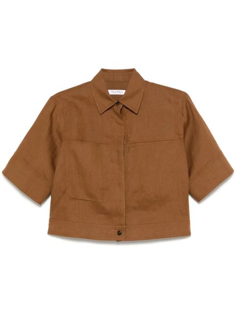 Max Mara Rito shirt - Brown - zdjęcie produktu nr 1