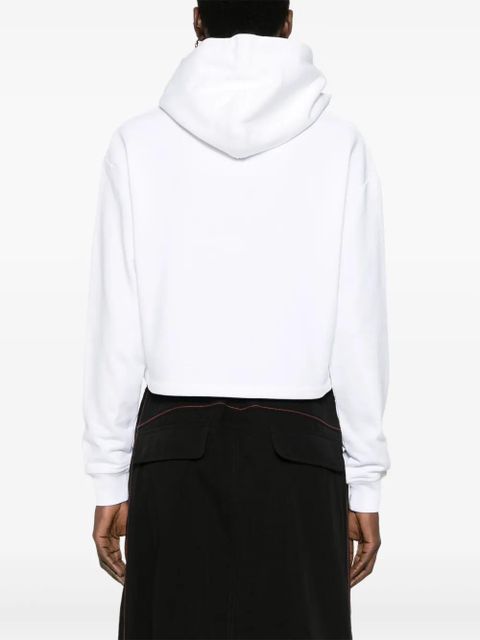 Balmain logo-print hoodie - Neutrals