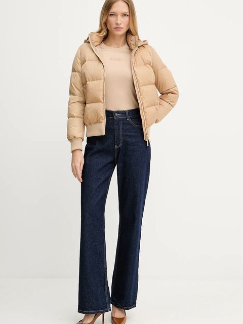 Armani Exchange kurtka puchowa kolor beżowy zimowa XW000228 AF12286 - zdjęcie produktu nr 2