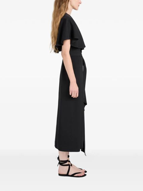 Proenza Schouler Isolde cape dress - Black