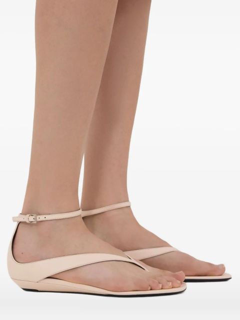 LouLou de Saison T-bar flat sandals - Neutrals