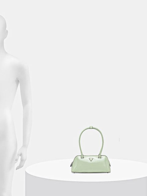 Guess torebka ARNELA kolor zielony HWNY94 96080