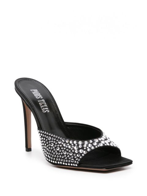 Paris Texas Holly 110mm stiletto mules - Black