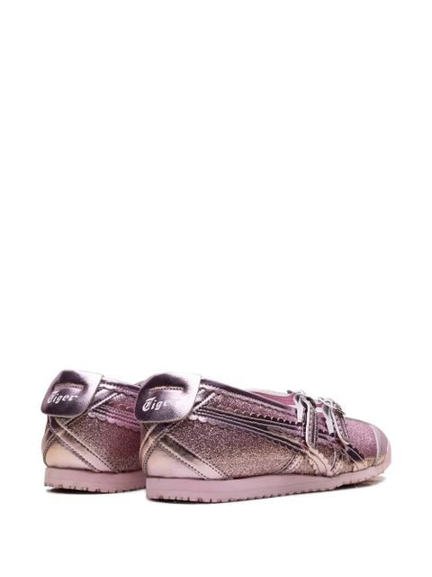 Onitsuka Tiger Mexico 66 glitter buckle sneakers - Pink