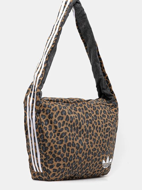 adidas Originals torba bawełniana Leo L Bag kolor beżowy JX3200 - zdjęcie produktu nr 2