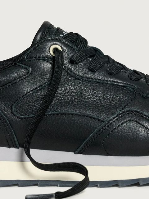 Hoff sneakersy skórzane CITY CHICAGO WOMAN damskie kolor czarny 22502021