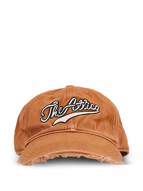The Attico embroidered-logo baseball cap - Orange - zdjęcie produktu nr 1