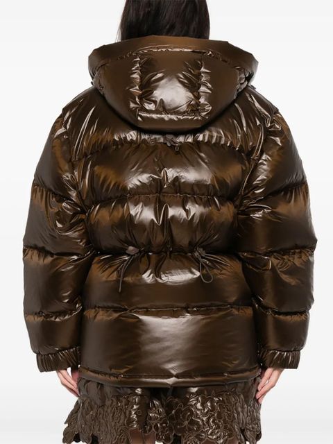 Cecilie Bahnsen x The North Face zip padded coat - Brown