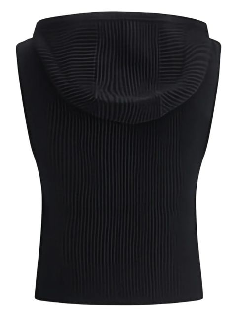 Max Mara hooded zip gilet - Black - zdjęcie produktu nr 2