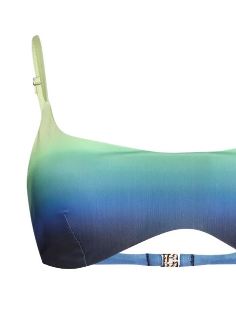 Casablanca gradient-print bikini top - Blue - zdjęcie produktu nr 2