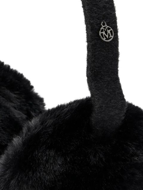 Maison Michel Morgana earmuffs - Black - zdjęcie produktu nr 2