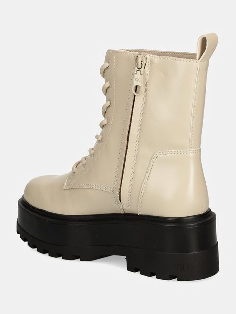 Calvin Klein Jeans workery FLATFORM HIGH LACE UP MG DL