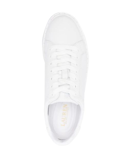 Lauren Ralph Lauren Angeline 4 leather sneakers - White