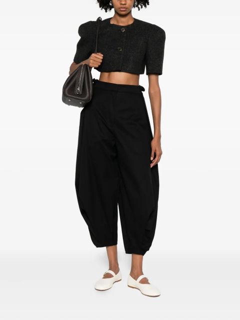 LOEWE tie-waist trousers - Black - zdjęcie produktu nr 2