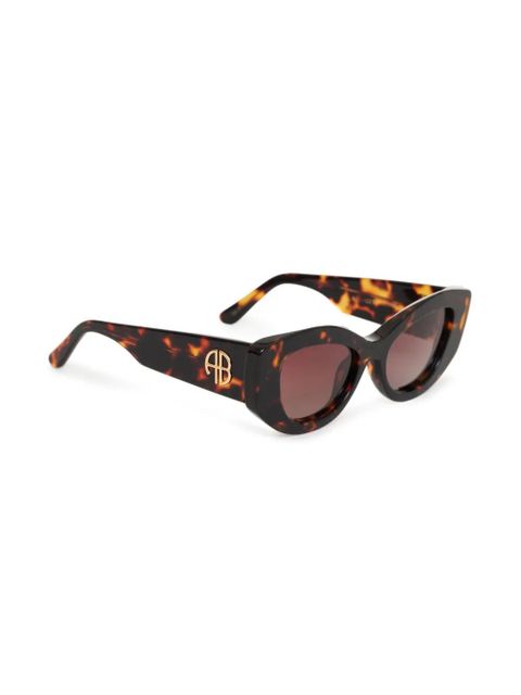 ANINE BING Rennes sunglasses - Brown - zdjęcie produktu nr 2