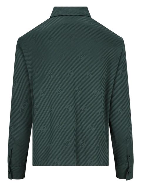 Gucci Interlocking GG jacquard shirt - Green - zdjęcie produktu nr 2