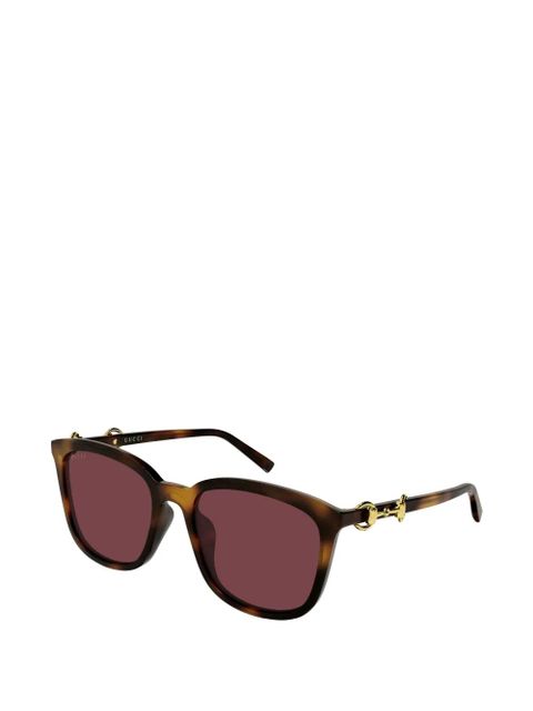 Gucci Eyewear square-frame sunglasses - Brown - zdjęcie produktu nr 2