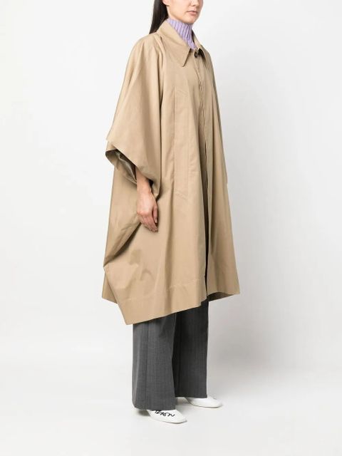 MM6 Maison Margiela single-breasted trench coat - Neutrals - zdjęcie produktu nr 2