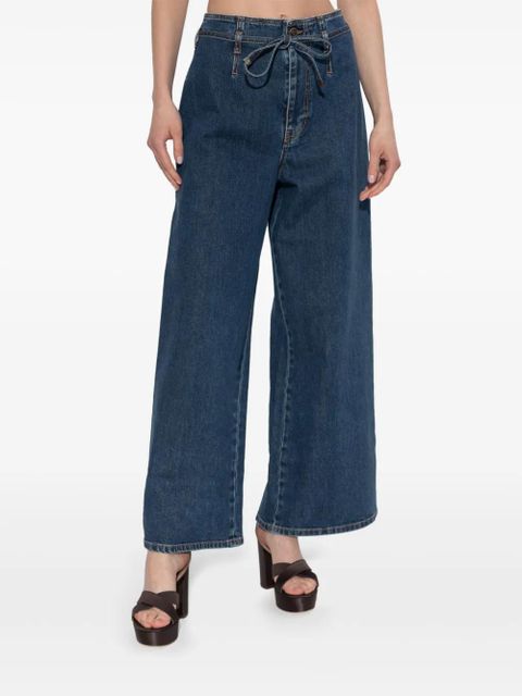ETRO cotton wide-leg jeans - Blue