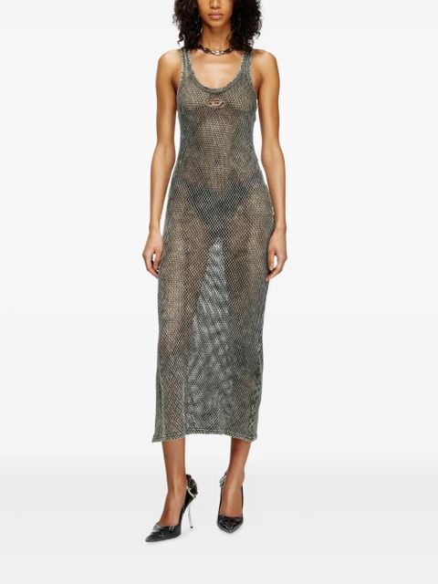 Diesel Maeve-Utlt mesh tank dress - Grey - zdjęcie produktu nr 2
