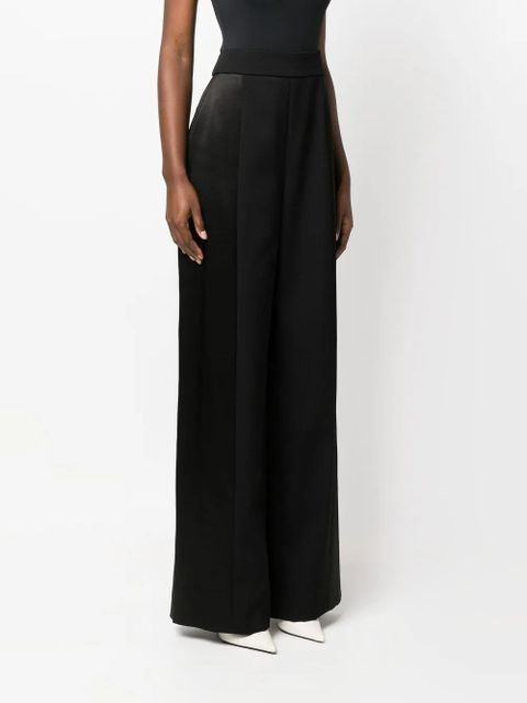 Lanvin tuxedo straight-leg trousers - Black