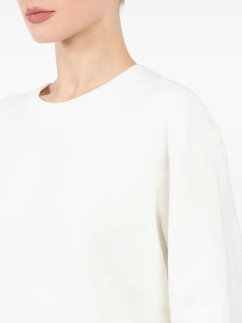 Aya Muse organic cotton sweatshirt - White