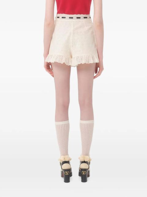 Valentino Garavani Daisy Sangallo shorts - Neutrals
