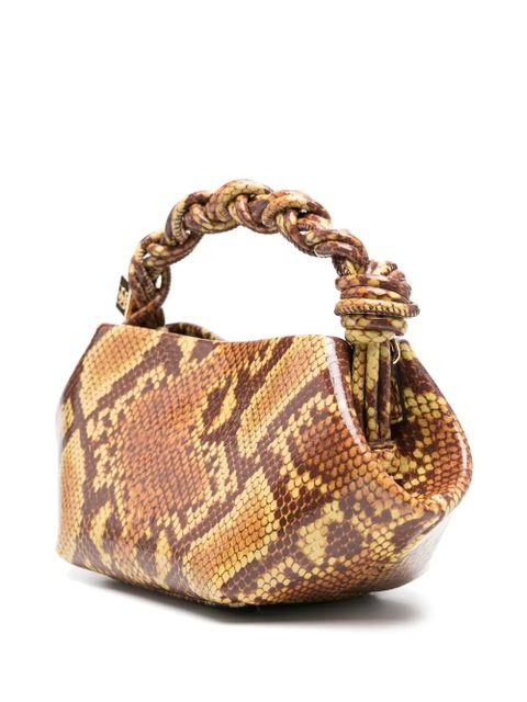 GANNI mini Bou tote bag - Yellow