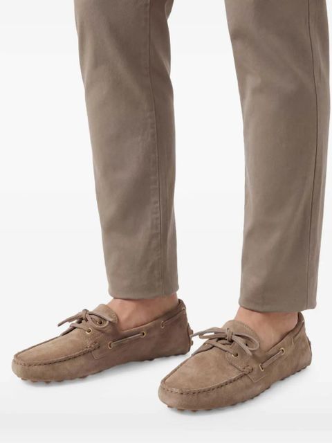 Tod's Gommino boat shoes - Neutrals