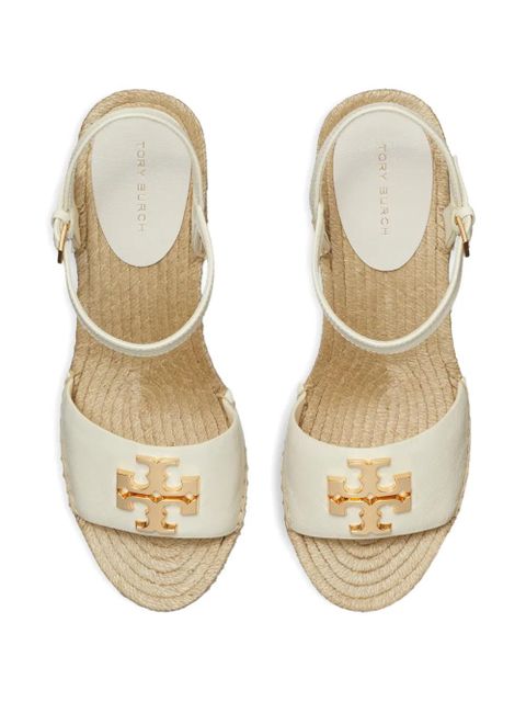 Tory Burch Eleanor wedge espadrilles - Neutrals