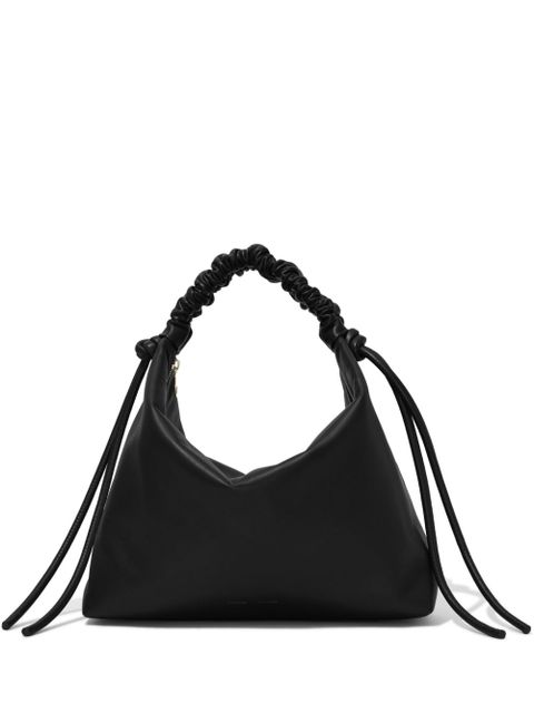 Proenza Schouler medium Drawstring leather shoulder bag - Black - zdjęcie produktu nr 1