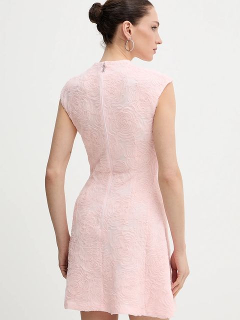 Rotate sukienka kolor różowy mini dopasowana 1152301809 - zdjęcie produktu nr 2