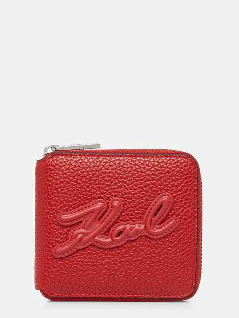 Karl Lagerfeld portfel damski kolor czerwony A1W32054 - zdjęcie produktu nr 1