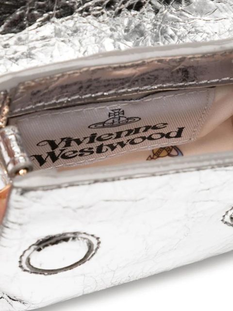 Vivienne Westwood Nano pouch chain bag - Silver
