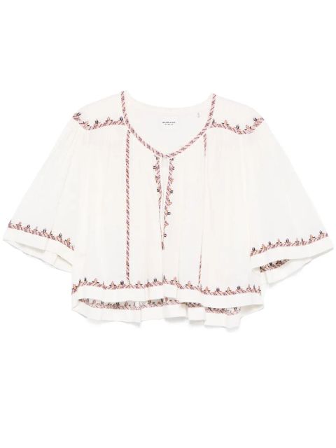 MARANT ÉTOILE Felicity blouse - Neutrals - zdjęcie produktu nr 1
